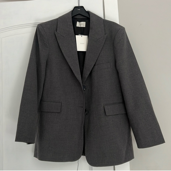Dissh Harley Charcoal Boyfriend Blazer - Picture 2 of 6